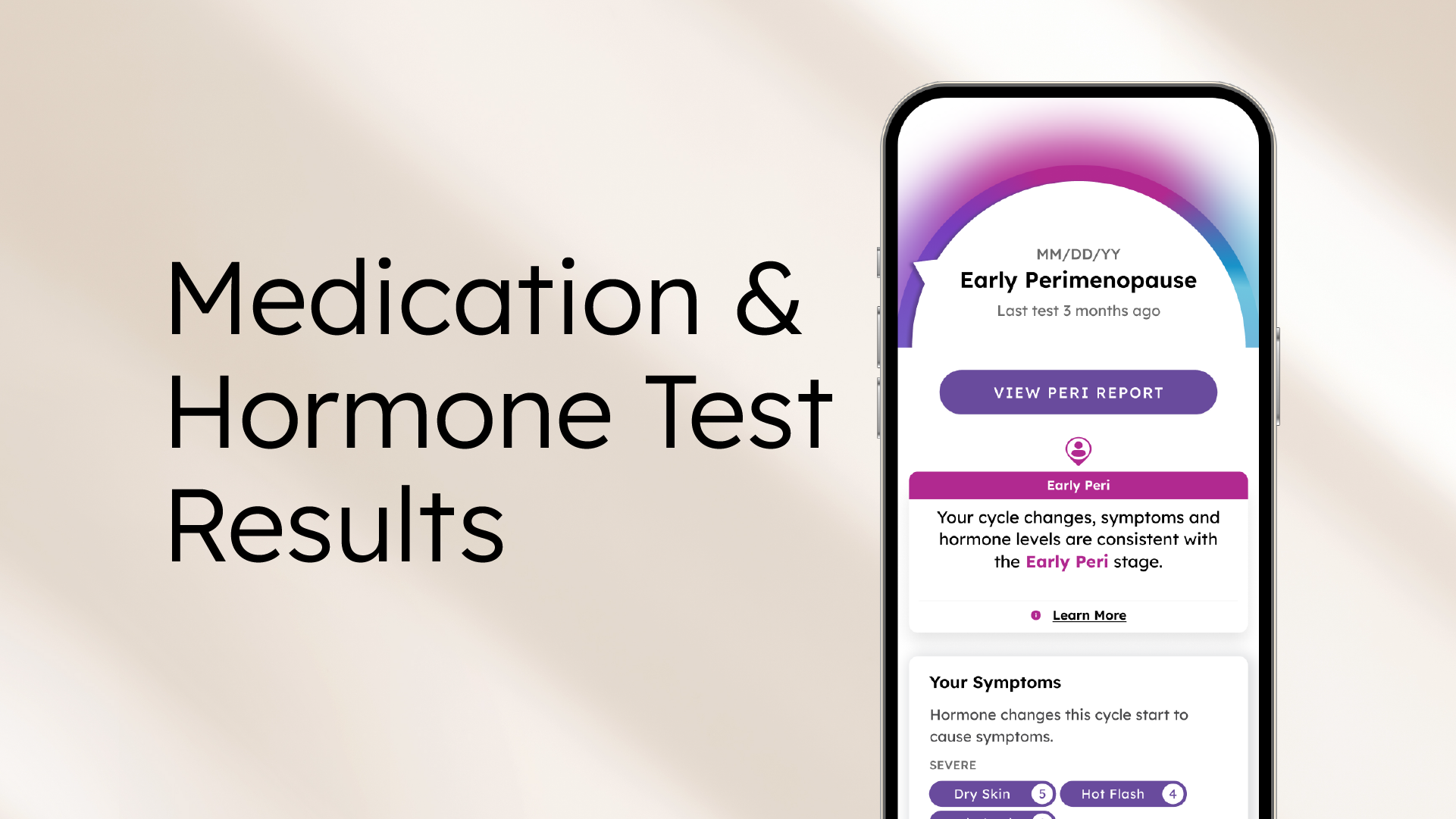 Medication & Hormone Test Results
