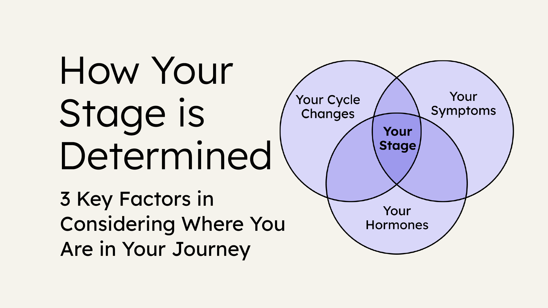 How Your Menopause Stage Is Determined