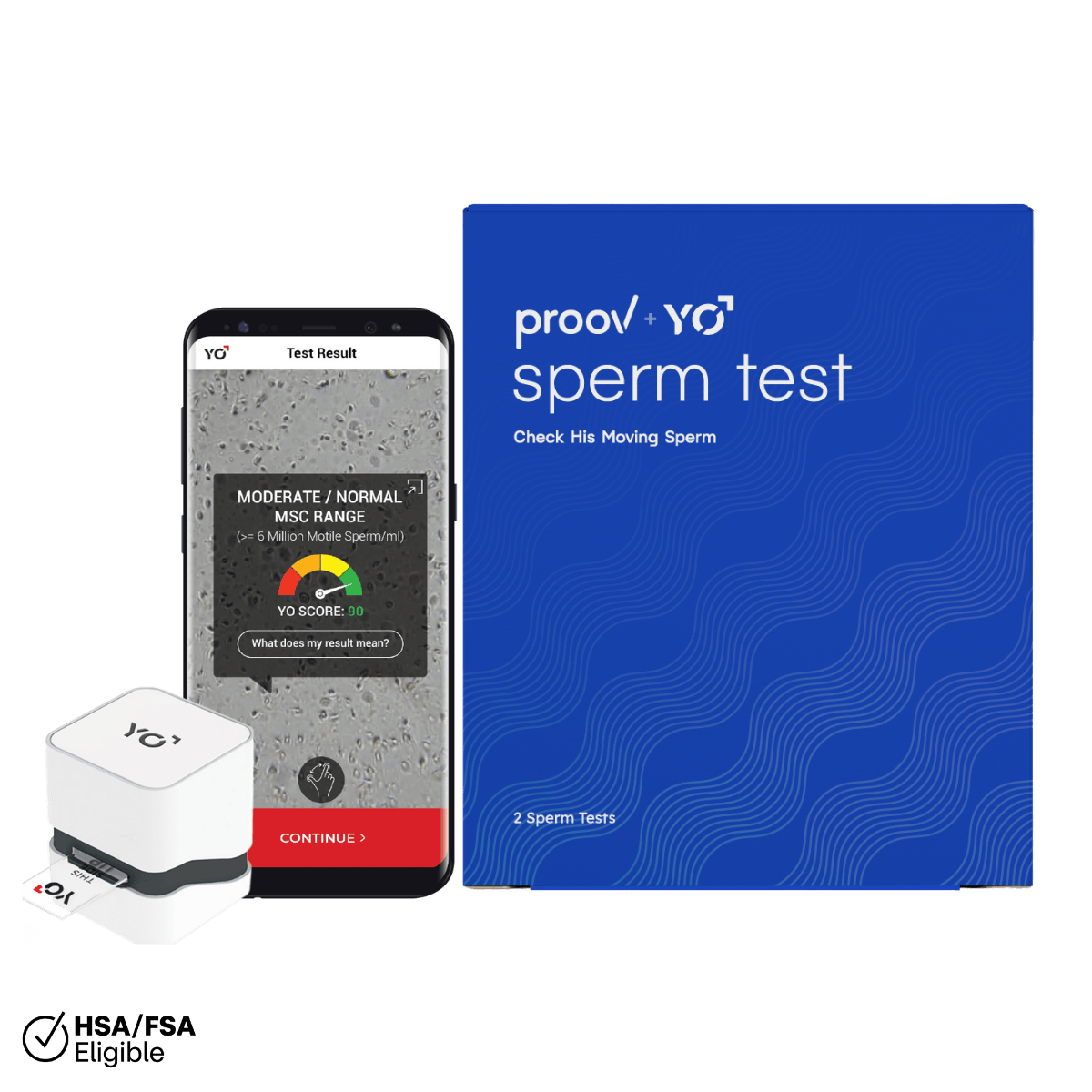 At Home Sperm Test for Male Fertility - Main Image