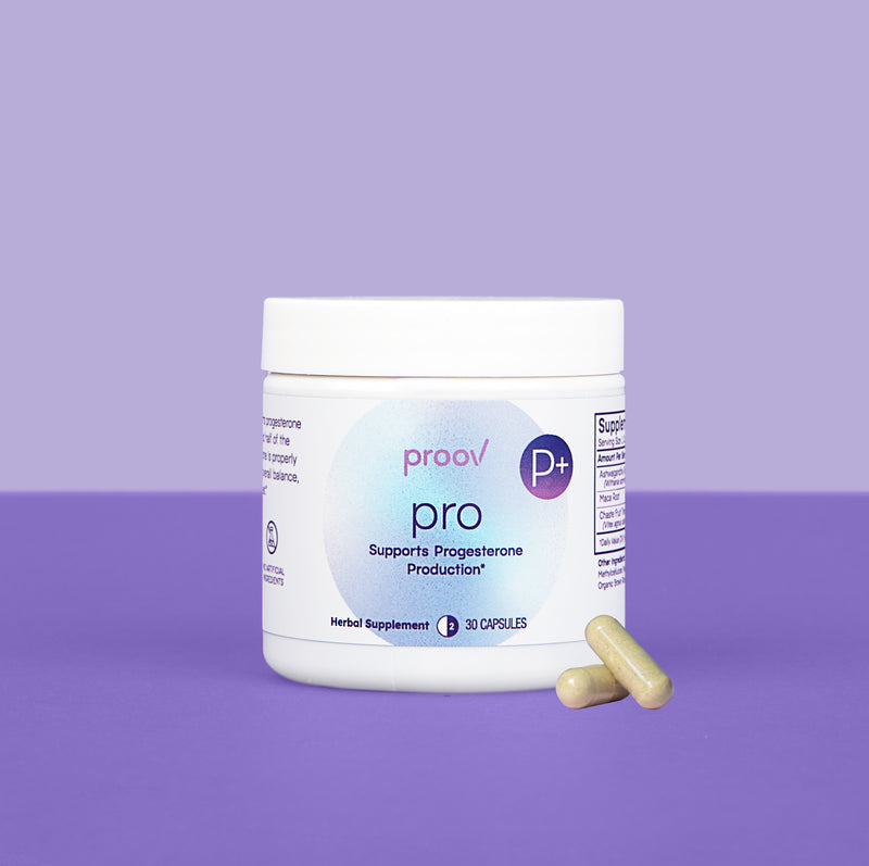 proov pro herbal progesterone support supplement