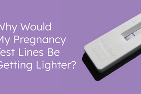 why would my pregnancy test lines be getting lighter?