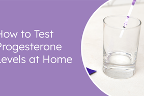 how to test progesterone levels at home