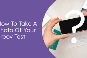 How to take a photo of your proov test