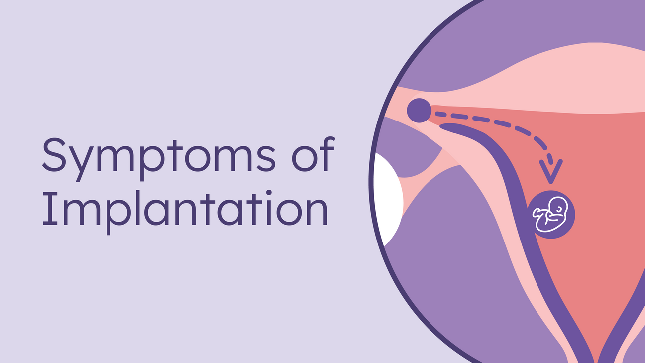 symptoms of implantation