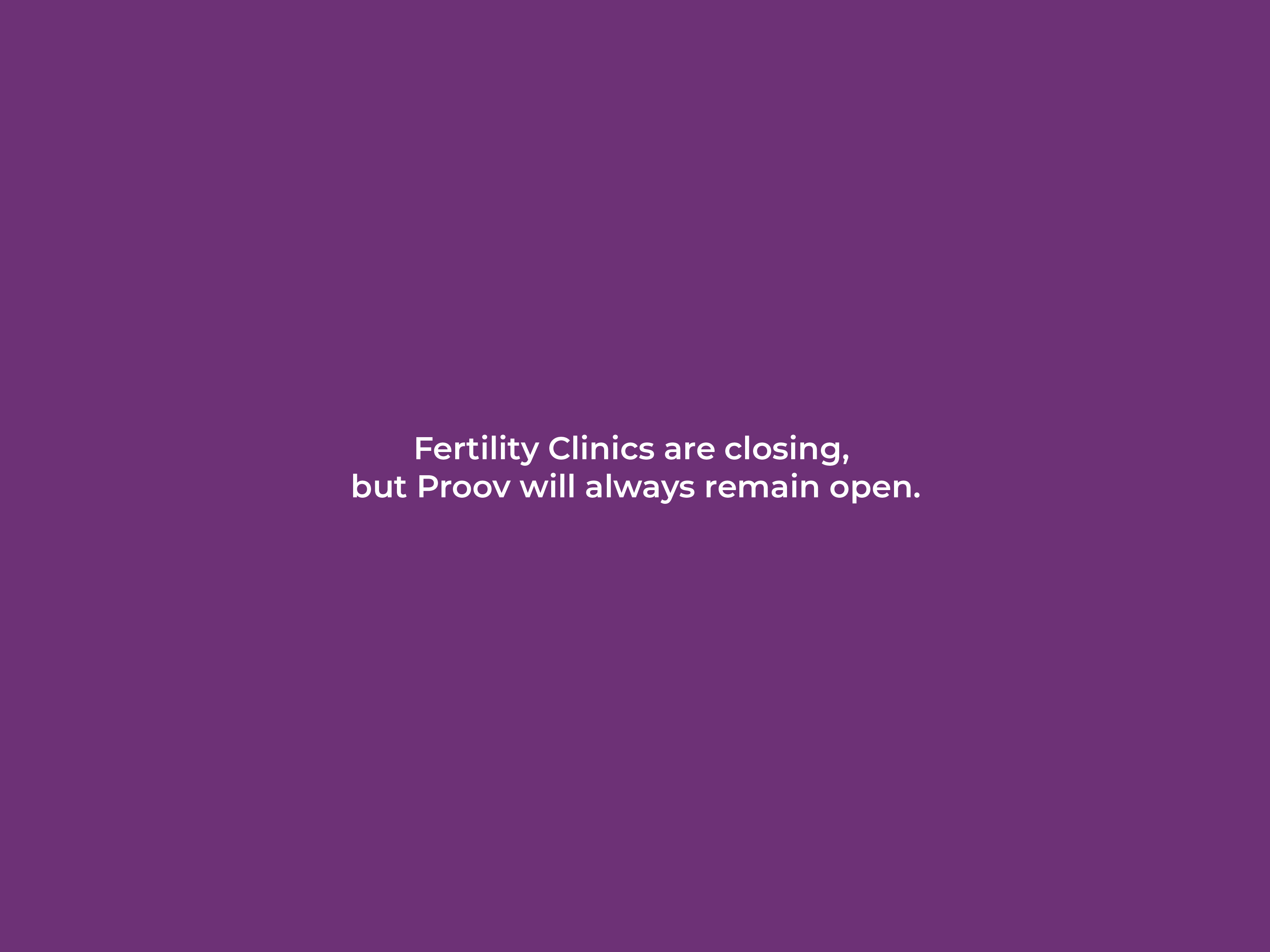 Fertility Clinics are Closed – Now What?