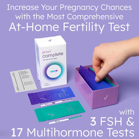 Proov Complete Fertility Test System | Female Fertility Test | Proov