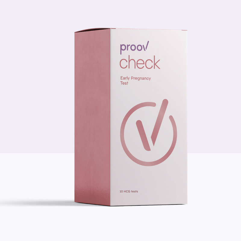 proov check early pregnancy test