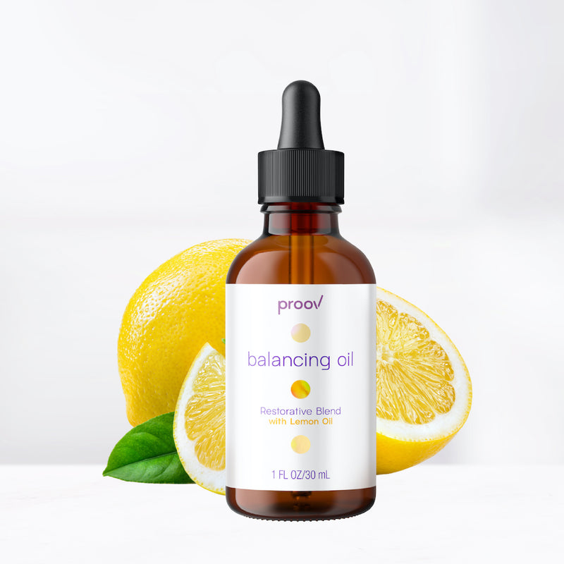 proov balancing oil lemon scented
