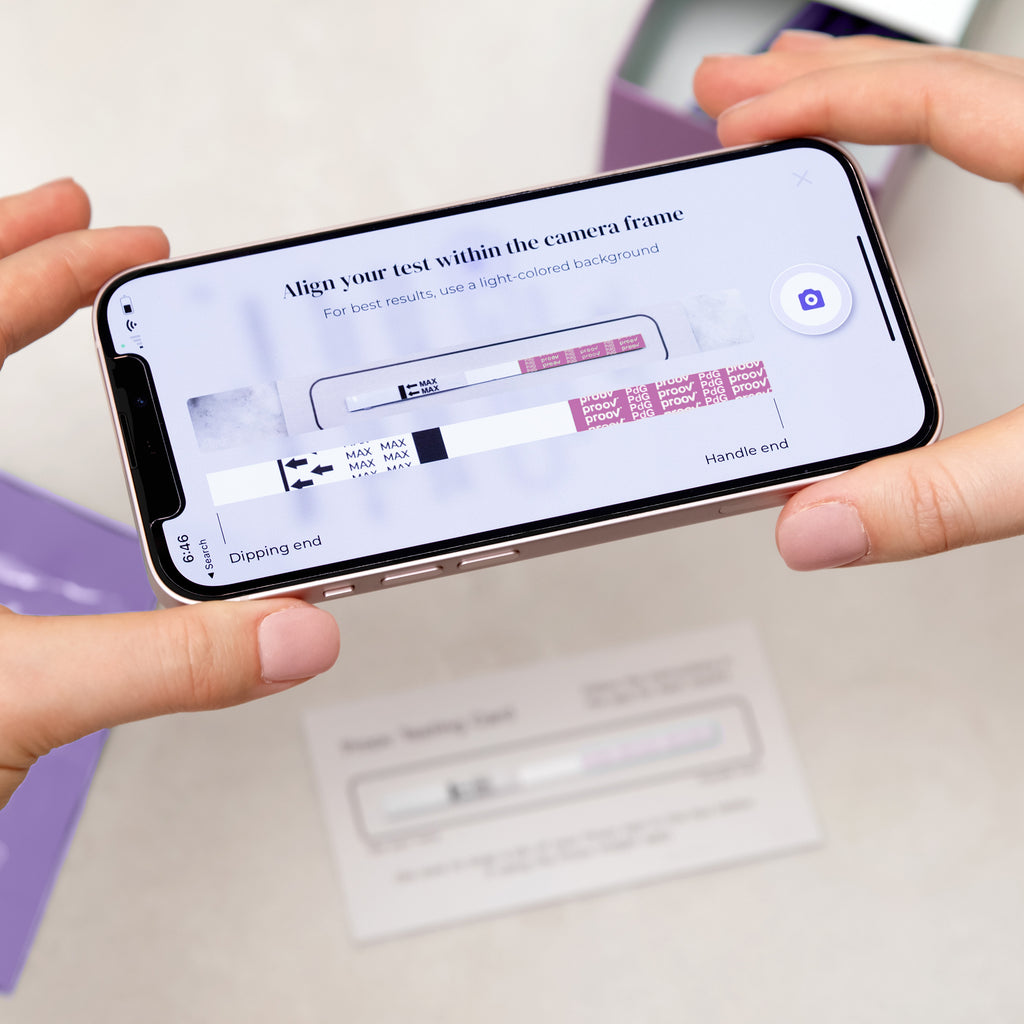 Proov Confirm PdG Test Kit Only FDA Cleared At Home Progesterone