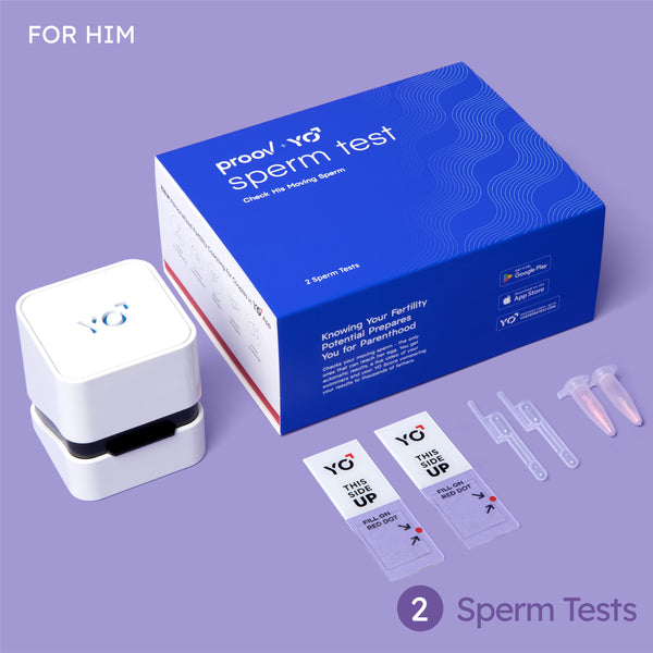 Hers and His Advanced Fertility Kit At Home Fertility Kit for Couples
